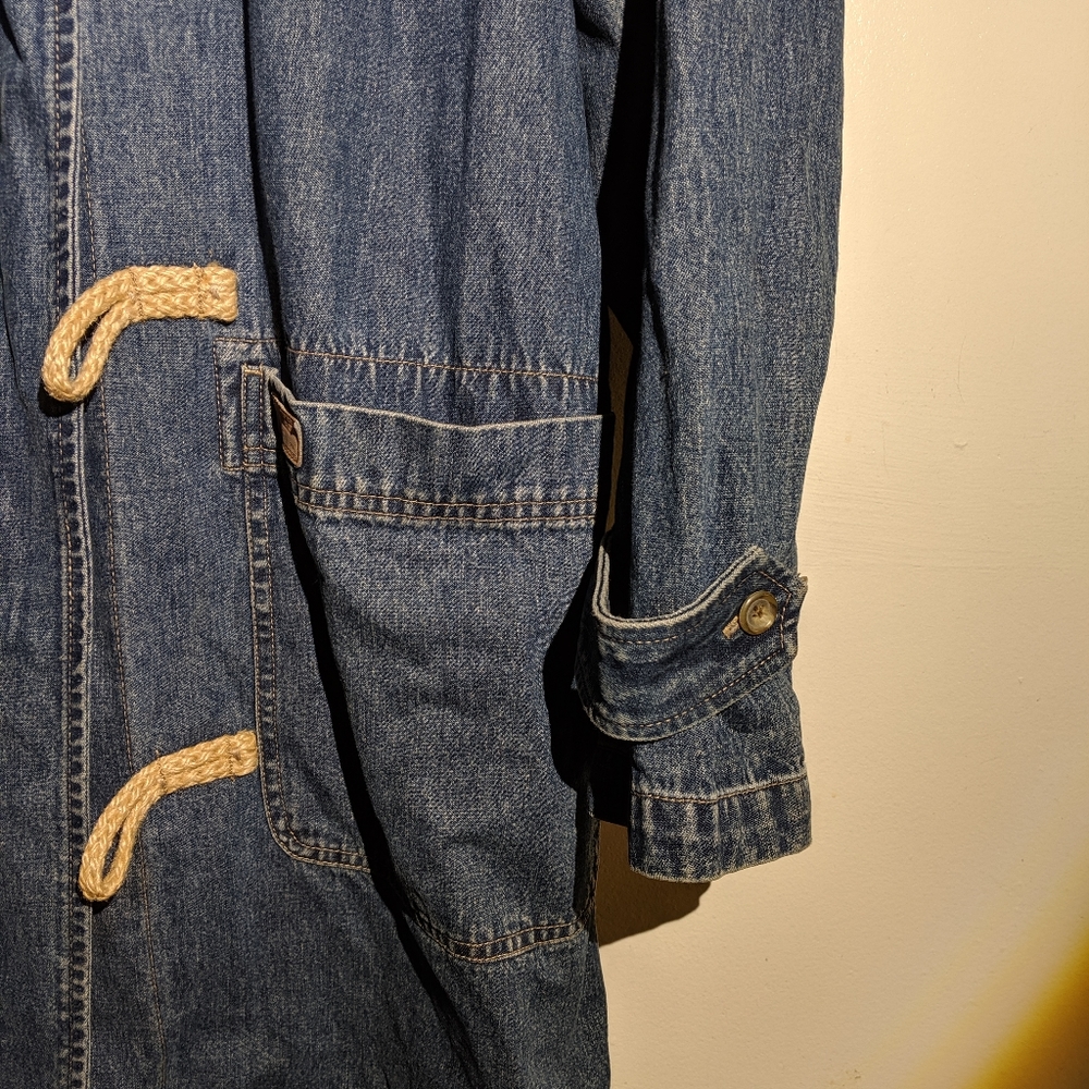 Women's Lauren Jeans RL Vintage 90s Toggle Hooded - Picture 9 of 12